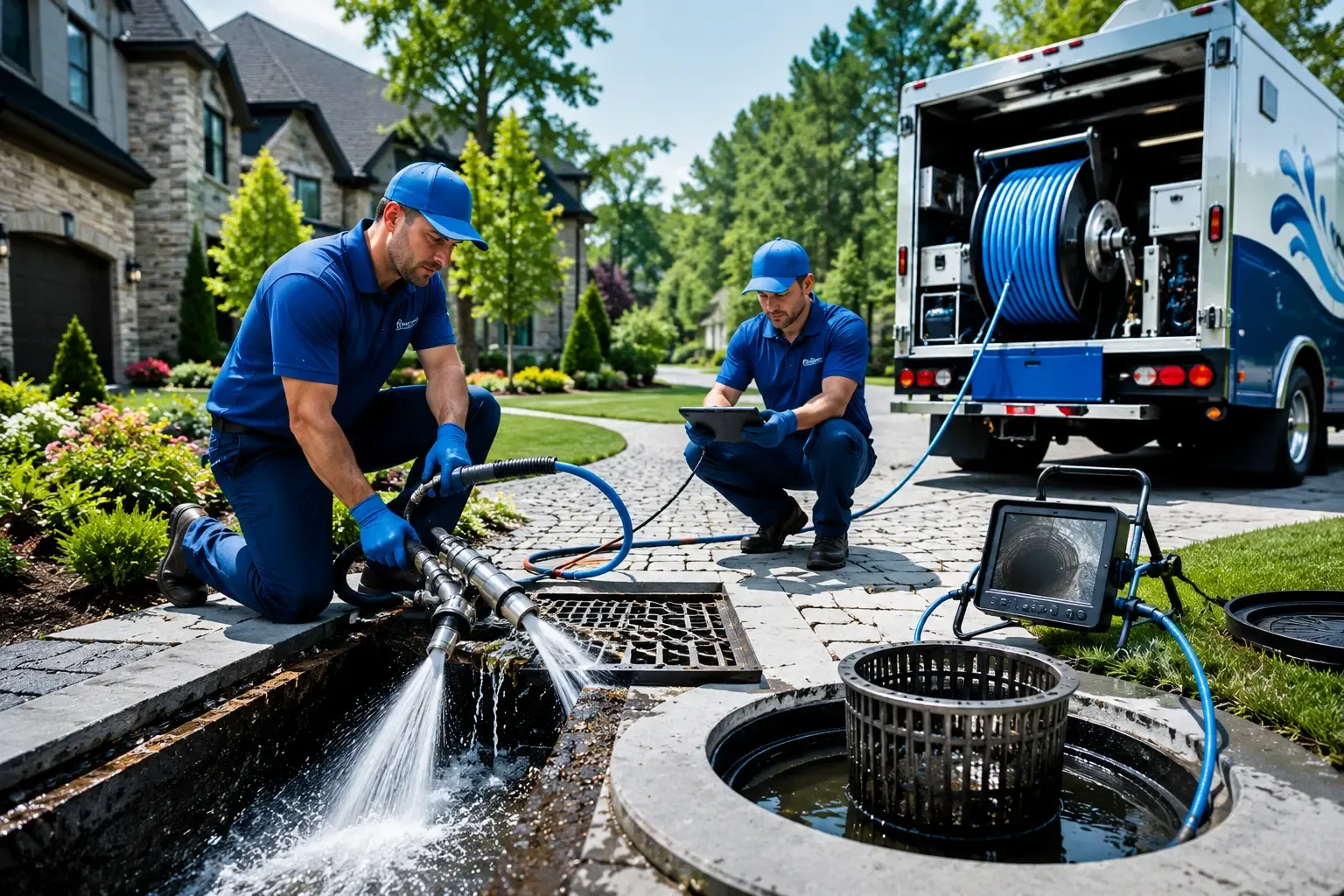 Local outdoor drain cleaning professionals in Frankfort, OH
